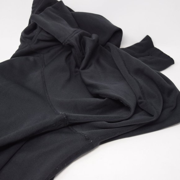 Nike Hoodie Women Large Spellout Thumb Holes Therma Fit Pocket Pullover Sporty - Picture 6 of 10